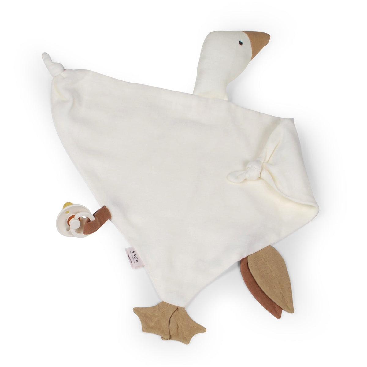 Doudou lange oie en coton bio - Eliottetloup
