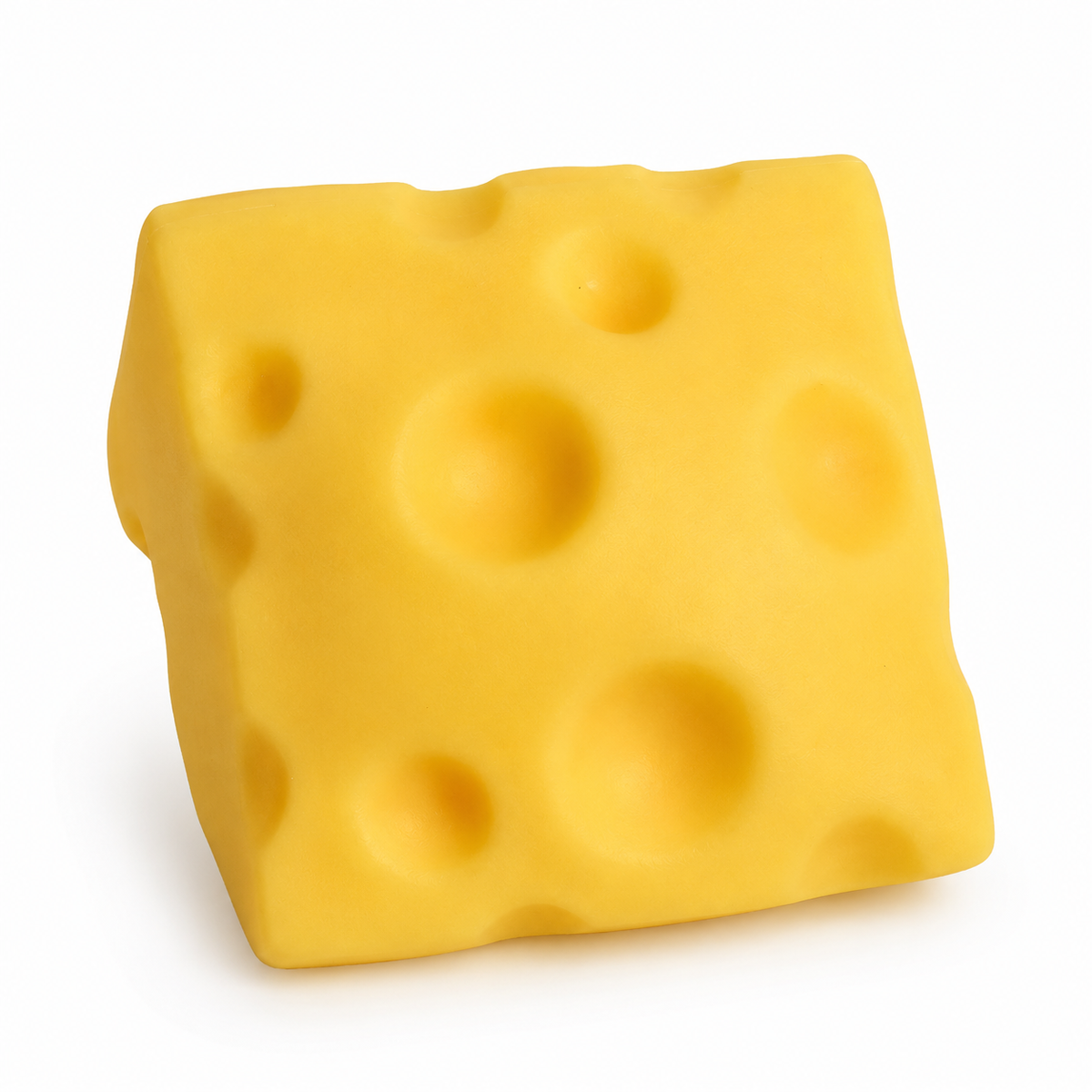 Squishy Bloc de Fromage - Jaune - Eliottetloup