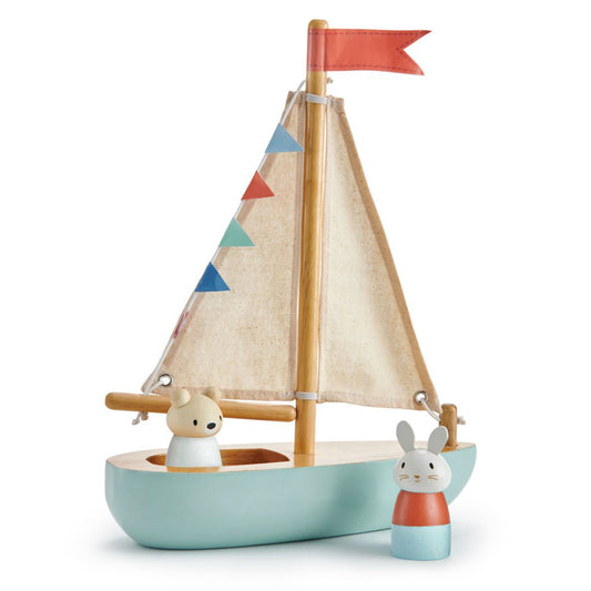 Bateau voilier en bois - Eliottetloup