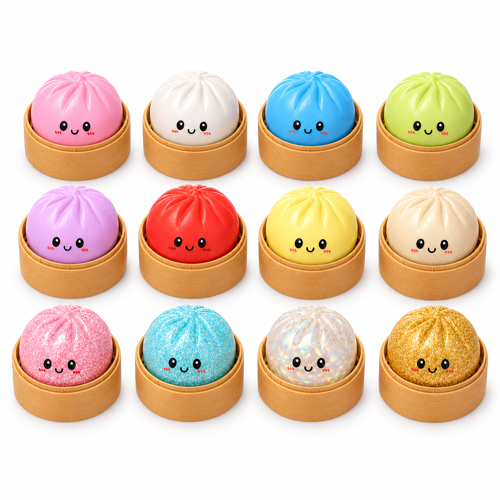 Boîte Mystère Squishy Dumpling - Multicolore - Eliottetloup